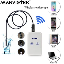 WiFi USB автомобиль Эндоскоп Камера Android iPhone PC поддержка 1/2/3.5/5 М 9 мм Диаметр водонепроницаемый видеонаблюдения бороскоп камеры