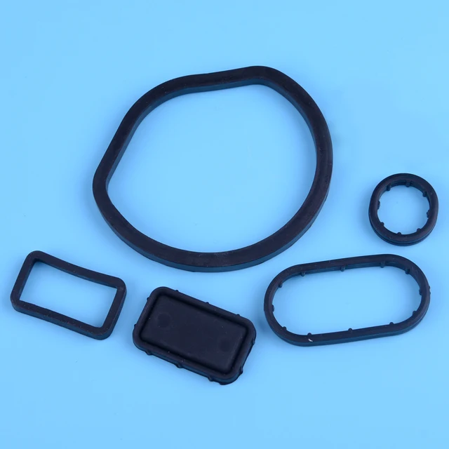 CITALL 5pcs 1121840061 Car Oil Filter Housing Seal Kit 1121840261 For