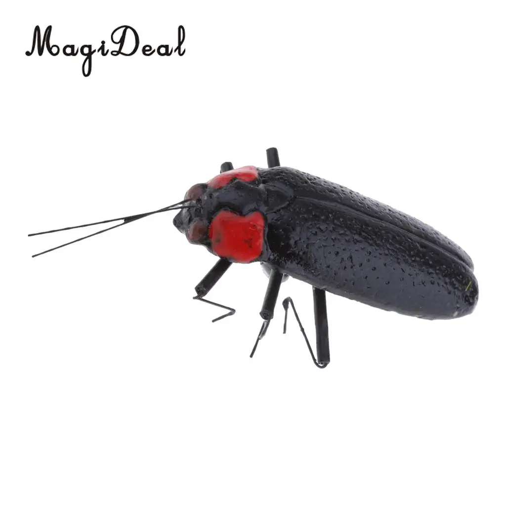 MagiDeal Artificial Lifelike Insects Model Cicada Figurines Home Garden Art Craft Decor DIY Tree Decor Kids Play Toy 