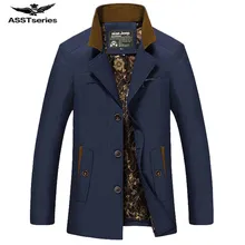 Куртка высшего качества Толстая Хлопковая мужская Повседневная ветровка теплая мужская куртка плюс размер M-4XL 110yw