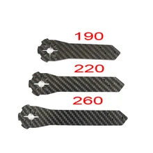 QAV-R drone FPV cross racing quadcopter 190 220 260mm pure carbon fiber frame The arm 2pcs qav-r