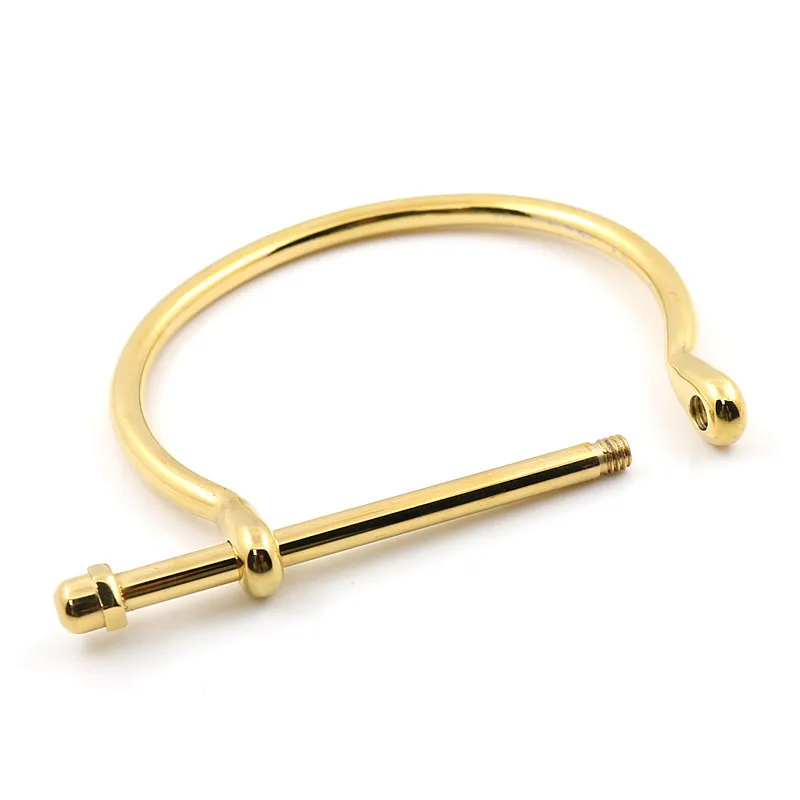 Fashion Punk Love Bangle Bracelet Stainless Steel