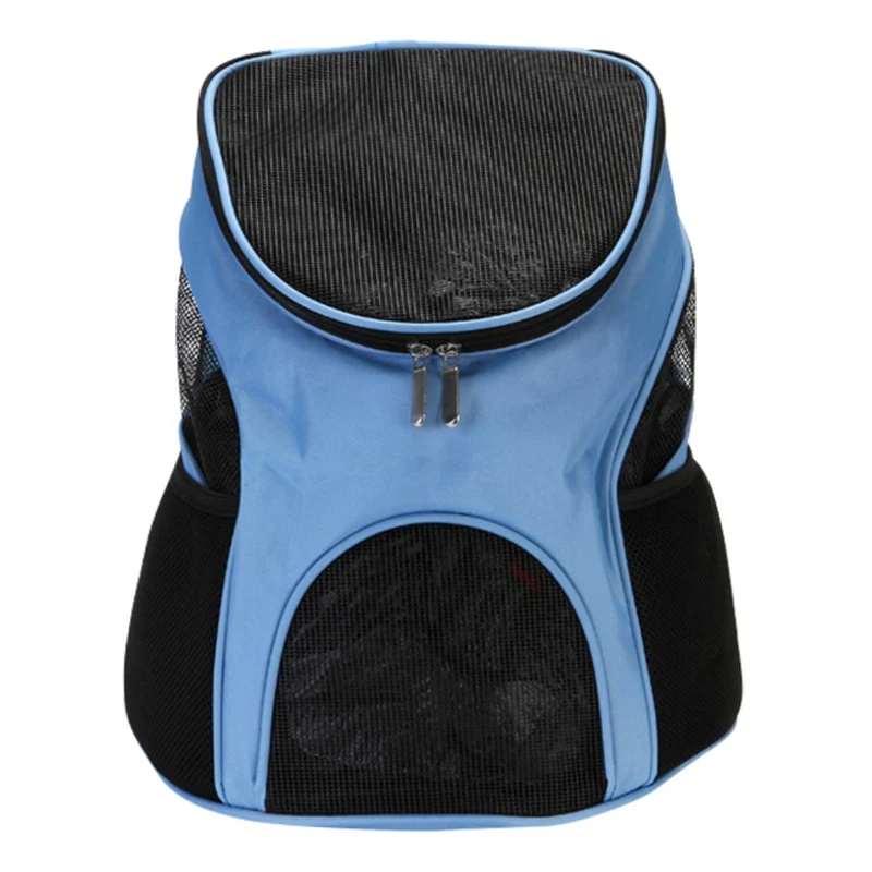 Продукт для путешествий, переноска для домашних животных, легкий рюкзак для маленьких собак, кошек, предназначенный для путешествий, пеших прогулок, использования на открытом воздухе - Цвет: Синий