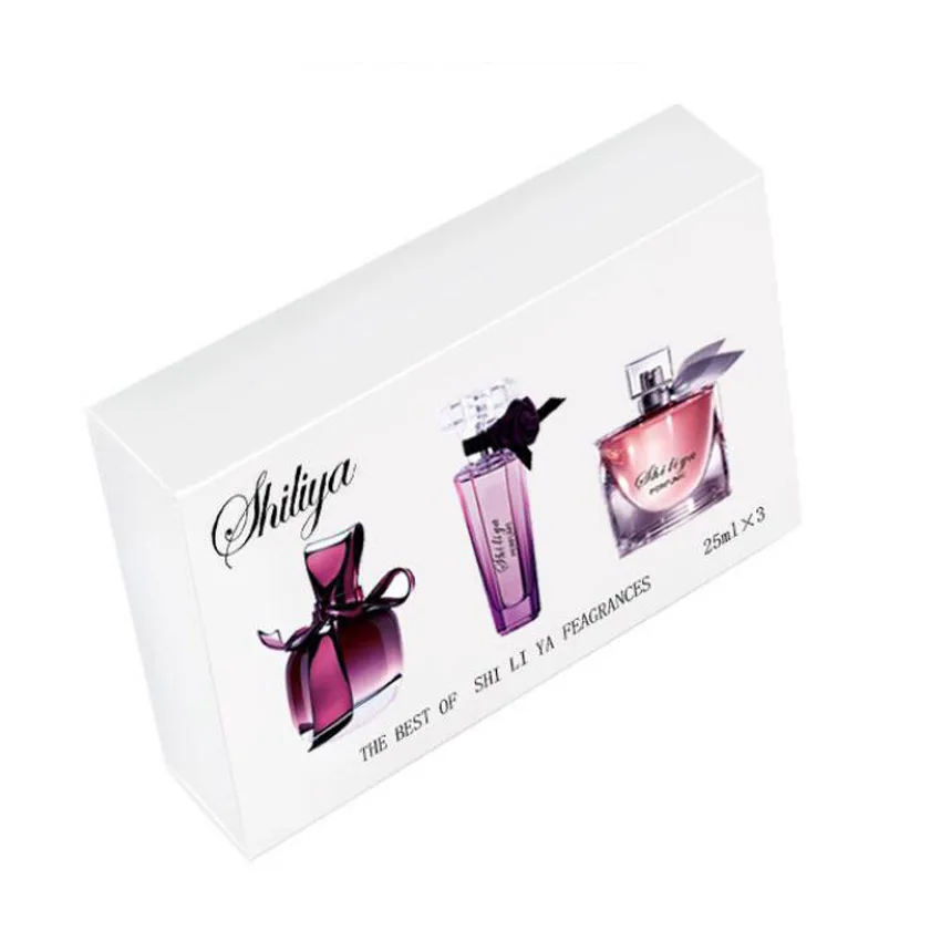 

Christmas gift 3pcs makeup set Collection Midnight Rose Fall In Love 30ml Flora Perfume Spray 4 IN 1 with long lasting time Set
