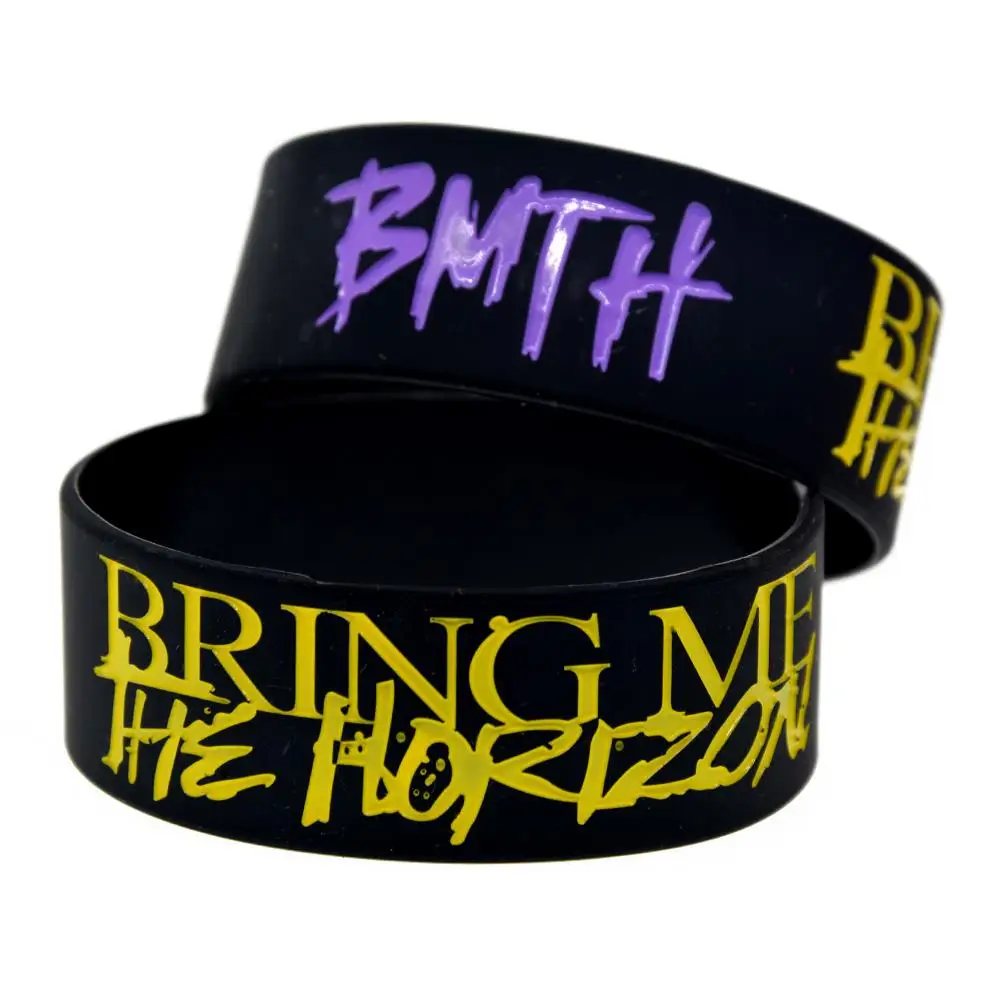 1 шт. BMTH Bring Me The Horizon силиконовый браслет для музыкального концерта