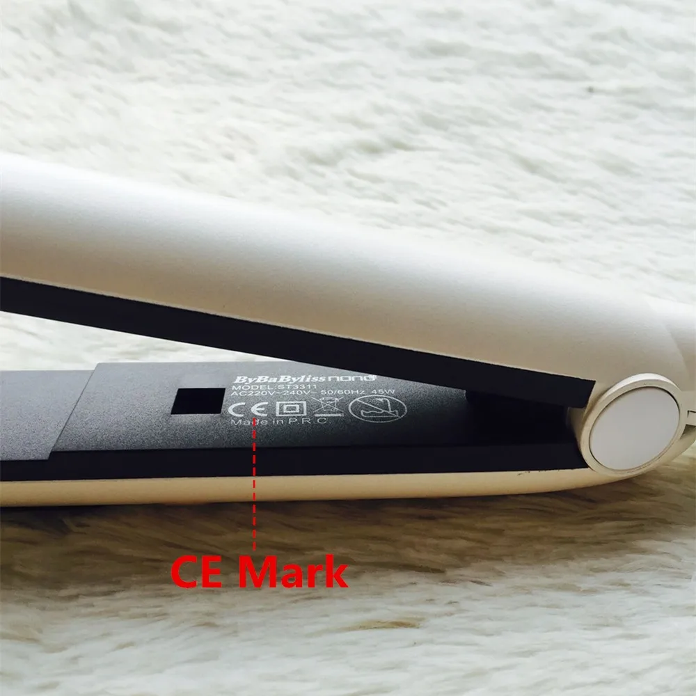 Профессиональный электронный ЖК-выпрямитель для волос утюги с регулируемой температурой портативные керамические плоские выпрямляющие Инструменты для укладки