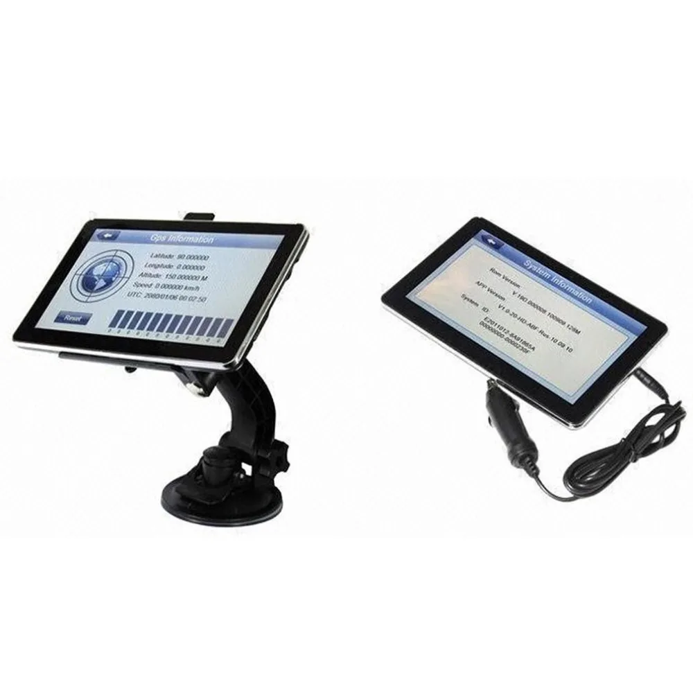  Autos 5-Zoll High Definition Bluetooth GPS Navigator Tragbare Resistiven Touchscreen GPS Navigator 