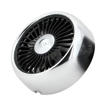 

Air Conditioner USB Car Electric Fan Car Air Outlet Center Console Wind Expansion USB Mini Fan With Colorful Breathing Light