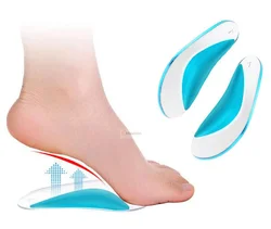 1 pair Orthotic Insole Child Flatfoot Corrector Arch Pain Support Gel Cushion Insert Flat Foot Pads
