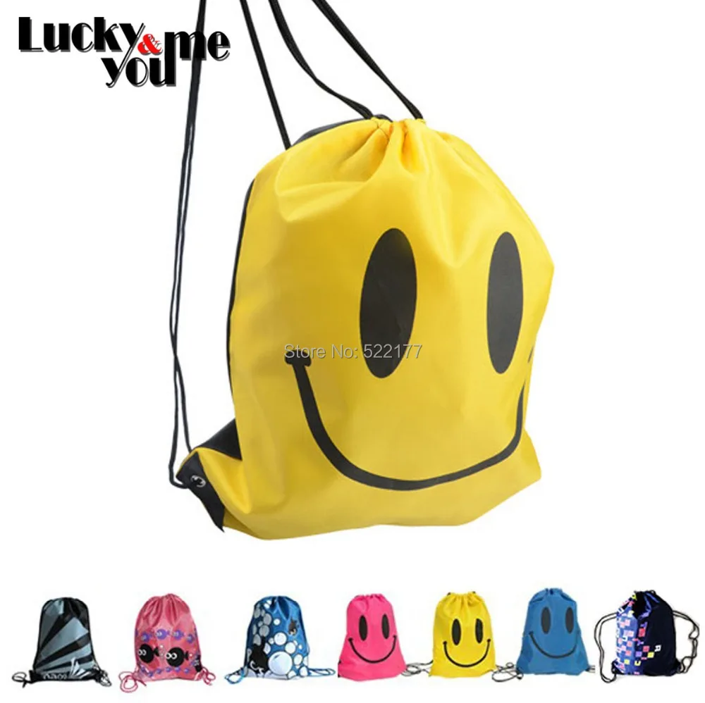 

New Arrive Waterproof Beach Travel Sport Duffel Drawstring Canvas Bags Shoulder Bundle Pocket Yellow Blue Pink Green Black Bags