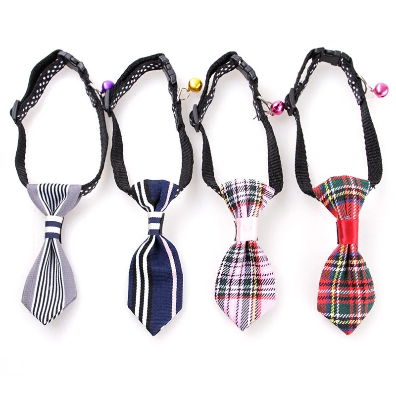 

Pet Fashion Gentle Collar For Cats Small Dogs Adjustable Nylon Bell NikeTie Scarf Collar For Kitten Cats Decoration Accessories