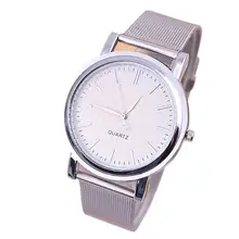 New Classic Womens Quartz Stainless Steel Wrist Watch Lady style Oct 11