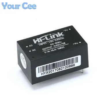 

5pcs Original HLK-5M05 AC-DC 220V to 5V 5W Isolated Power Supply Module Intelligent Household Switch Step Down Buck 100V-240V