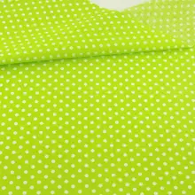 2016 New Arrivals Crafts Green Cotton Fabric Printed White Dot Design Home Textile Sewing Tecido Doll Cloth Fat Quarter Art Work