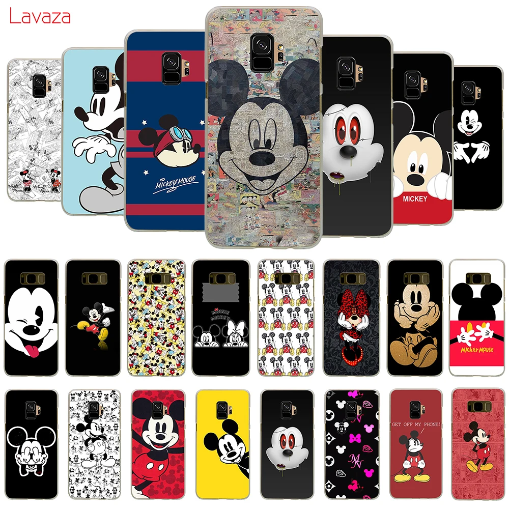 

Lavaza Mickey Mouse Hard Phone Case for Samsung Galaxy A10 A30 A40 A50 A70 M10 M20 M30 Cover