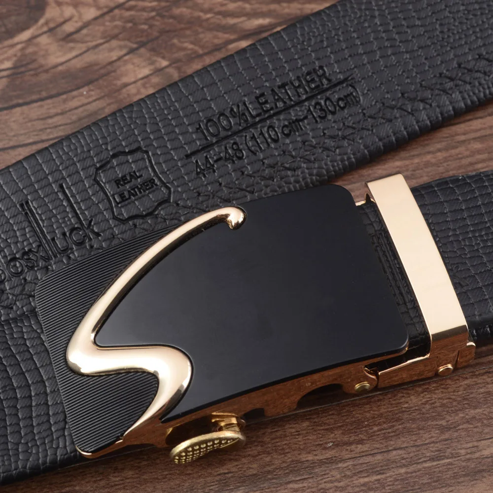 Buy New Designer letter S buckle Automatic Buckle