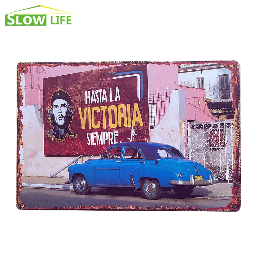 Hot Sale Car Tin Sign 8"x12" Metal Sign Bar/Pub/Cafe Wall