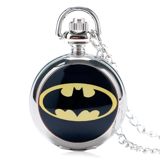 Argento Di Modo Della Ragazza Unisex Donna Bambino Super Hero Batman Logo Ora Or Argento Di Modo Della Ragazza Unisex Donna Bambino Super Hero Batman Logo Ora Or