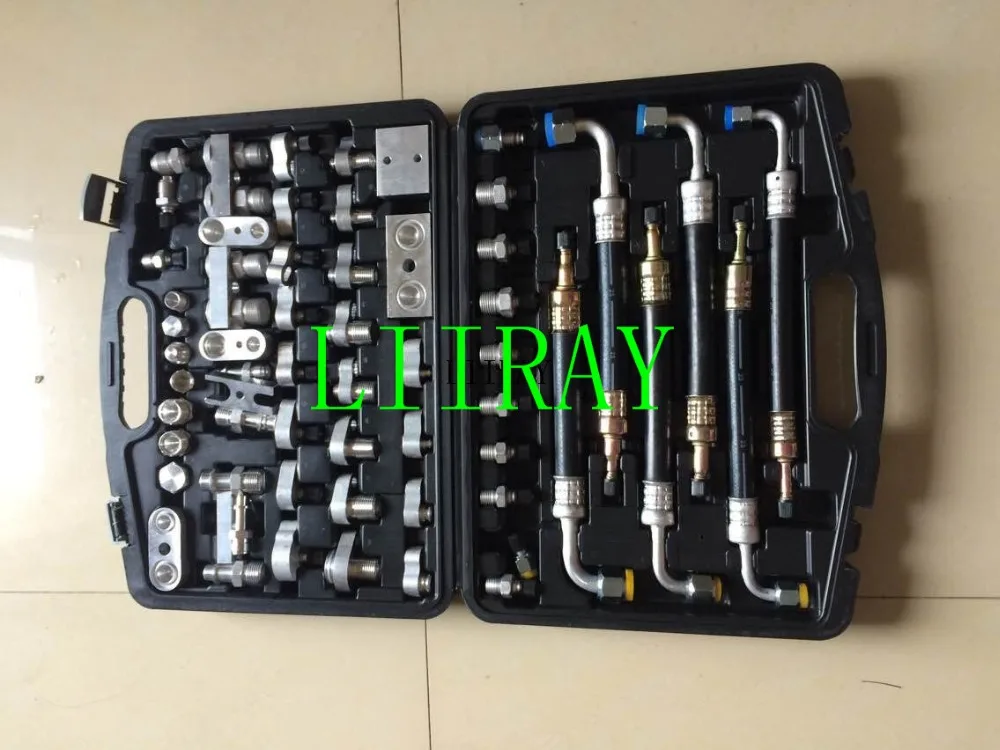 AUTO AC Leak Test Tools / Auto ac compressor, condenser, evaporator Repair kit / plugging connector