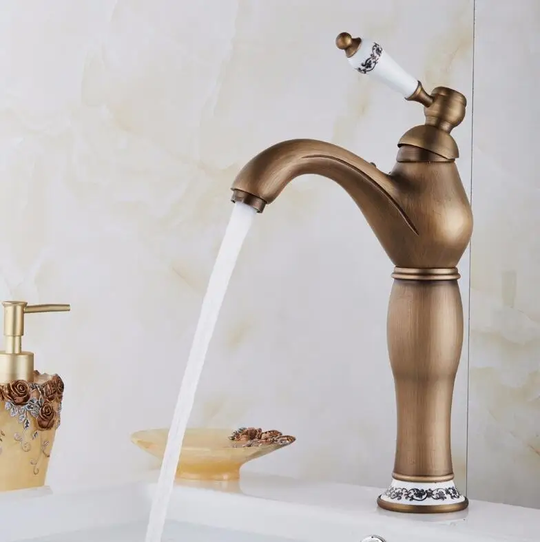 Pare S On Vine Faucets Ping Low Modern Design Bamboo Antique Br Faucet Fshion Basin Faucets Bathroom Mixer Vine