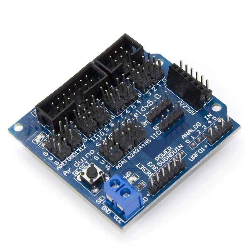 

Digital Analog Module V5 Sensor Shield Servo Motor for Arduino for UNO MEGA Duemilanove