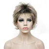 StrongBeauty Women's Synthetic Wigs Layered Short Straight Pixie Cut Bloned Mix Natura Full Wig ► Photo 3/6