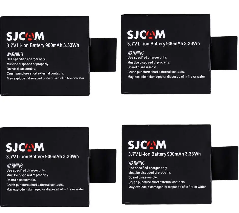 New SJCAM sj4000 eken H9 GIT-LB101 GIT BATTERY  sj5000 sj6000 sj7000 SJ8000 SJ9000  battery +Dual USB charger 