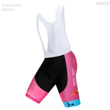 Розовая летняя Команда UCI ASTANA Pro велотрусы 9D гелевая подкладка короткие велосипедные шорты coolmax Быстросохнущий горный Брюки Ciclismo для мужчин