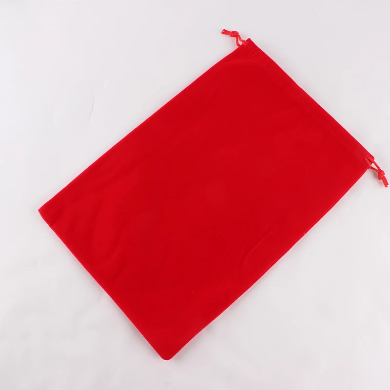 10 шт./лот 20*30 см индивидуальный логотип смешанные-Цвет с картинками Свадебный бархатный шнурок мешок для хранения сумка Рождественский подарок - Цвет: red