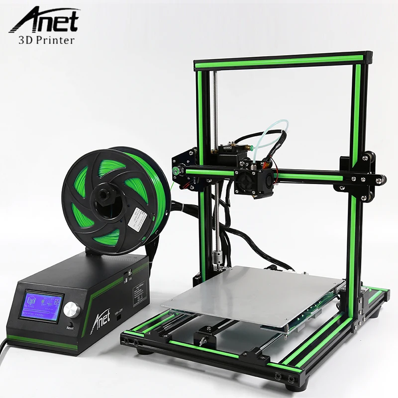 

Anet E12 E10 A8 A6 3d Printer Kit FDM Desktop 3d Printer Machine Update Threaded Rod Reprap i3 3D Printer With 1KG Filament