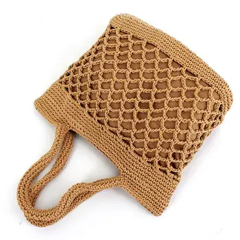 

Handbag Women Fashion Woven Straw Bag Summer Large Beach Tote Bag Travel Shopper Shoulder Bags