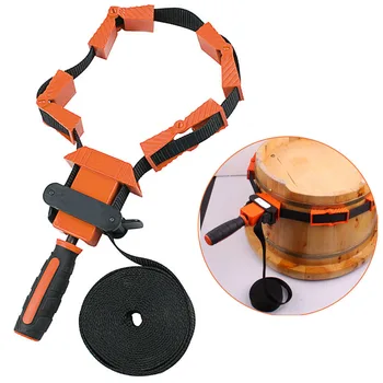 

Woodworking Clamp Band Strap Ratchet Clamp Corner Miter Tool Pure Nylon Picture Frame Tool