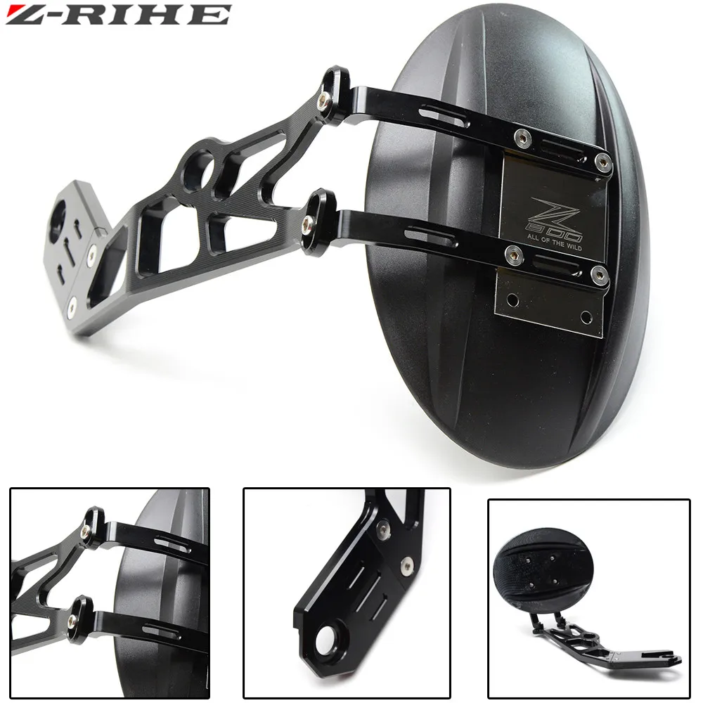 

Rear Splash Mud Dust Guard Rear Fender CNC Bracket Shield Mudguard For KAWASAKI Z800 Z 800 2014-2016 2014 2015 2016 Motorcycle