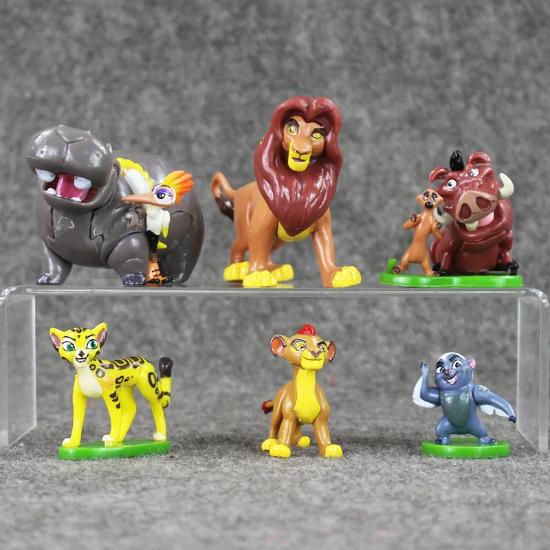 

6Pcs/Set The Lion King Figure Simba Nala Timon Model Figurine PVC Action Figure Doll Toys 3~6.5cm Great Gift