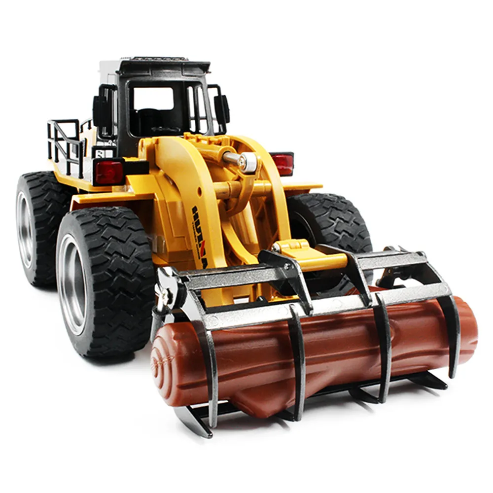 Beste Afstandsbediening RC Vrachtwagens 118 2.4 ghz 6CH RC Legering Timber Grab Truck RTR Grijper Opening Closing Beweegbare Arm Mechanische geluid
