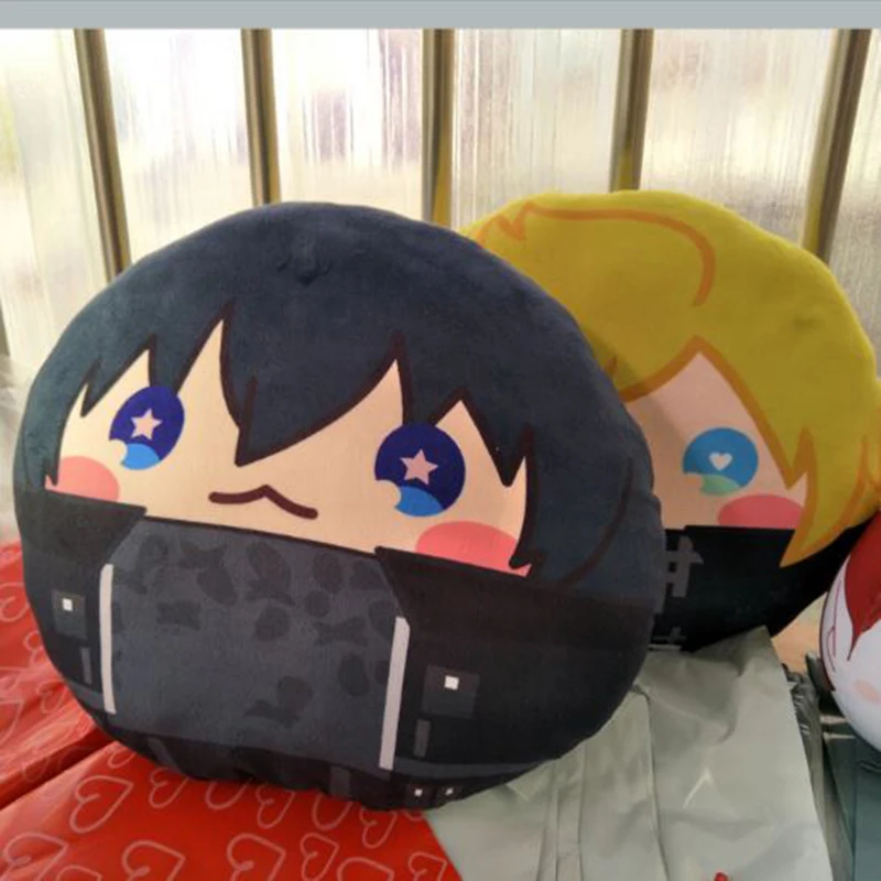 

1 Pc popular Anime Game Final Fantasy FF15 Noctis Prompto Plush Toys Sofa plush Pillow Cushion Cute Gift Anime Plush Dolls Toy