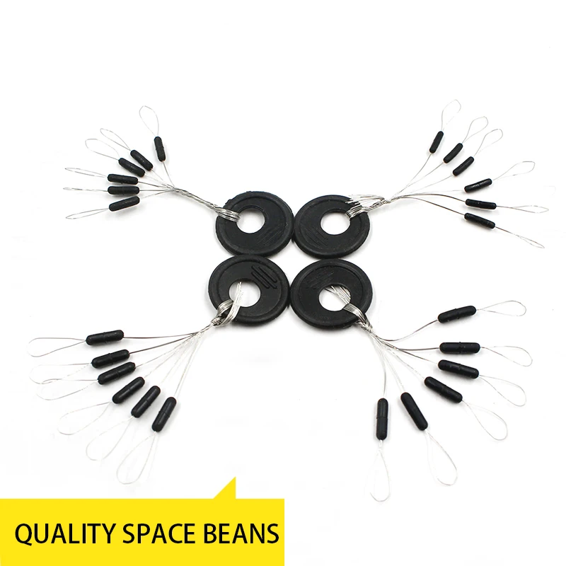 

fishing line Cylindrical space beans Space Bean 120pcs meters beans block pearl e fishing tackle fishing for fishing