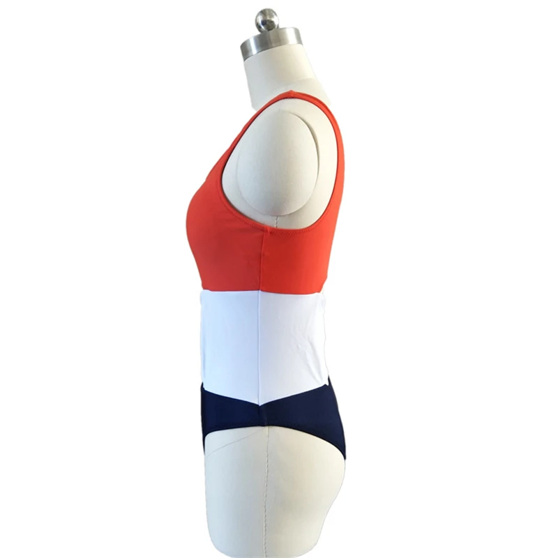 Swimwear 2019 Girl Swimming One Piece Sport Swimsuit One Shoulder Sexy Monokini High Cut Swimsuit Girls Bathing Suits Badpak (1)