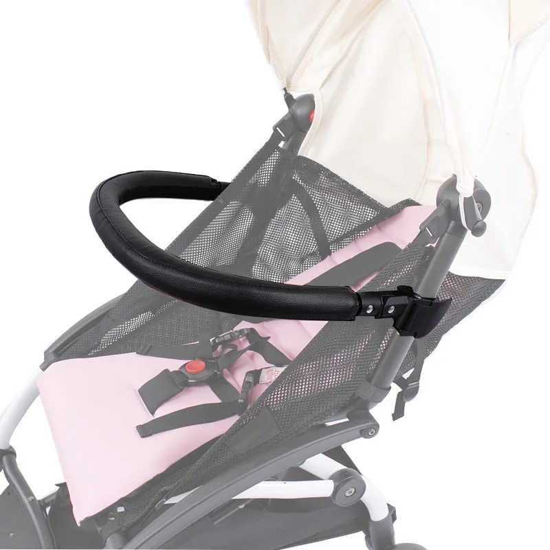 

Baby stroller armrest Cart accessory Stroller handrails Baby carriage armrest Leather Universal type For Yoyo Babysing