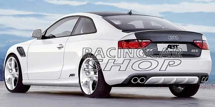 A STYLE REAR DIFFUSER QUAD EXHAUST FOR AUDI A5 COUPE 2008-2011