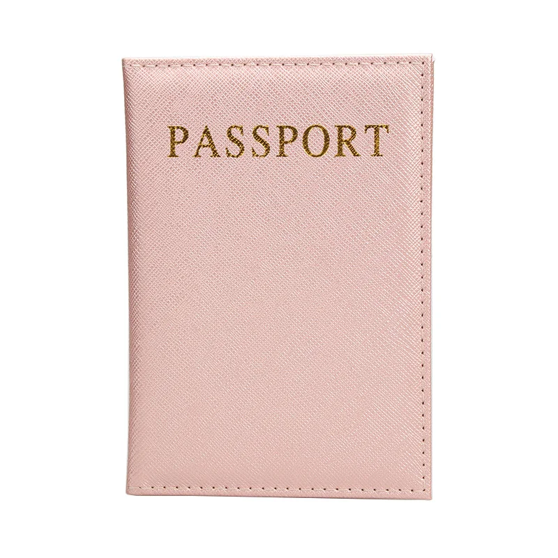 HEQUN Роскошная дорожная Обложка для паспорта жемчужный крест-накрест из искусственной кожи паспорт держатель общего назначения паспорт
