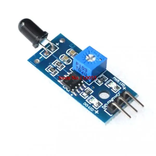 

IR Flame Sensor Module Detector Smartsense For Temperature Detecting Suitable