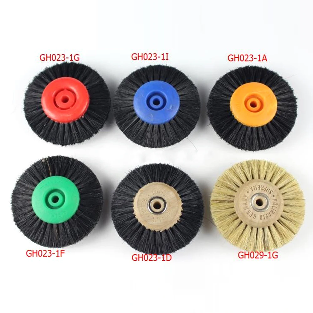 10PCS Abrasive Polishing Wheel Bristle Thread Mounted for Jewelry