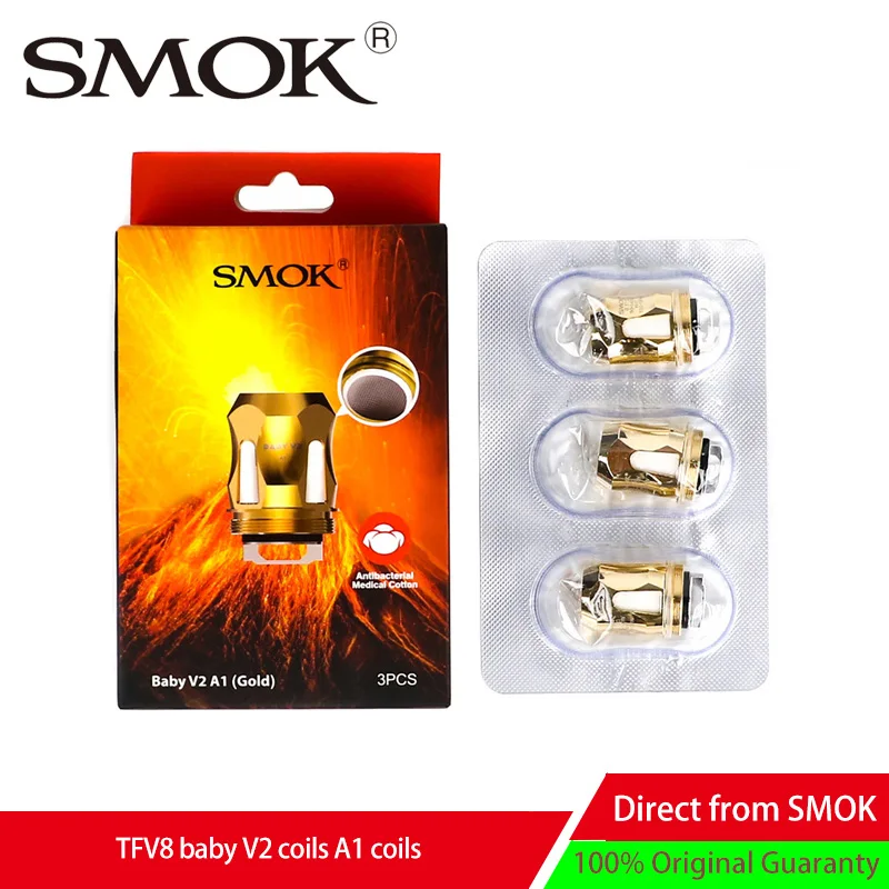 Аксессуары для вейпа SMOK Core катушка TFV8 baby V2 A1 испарителя электронной сигареты |