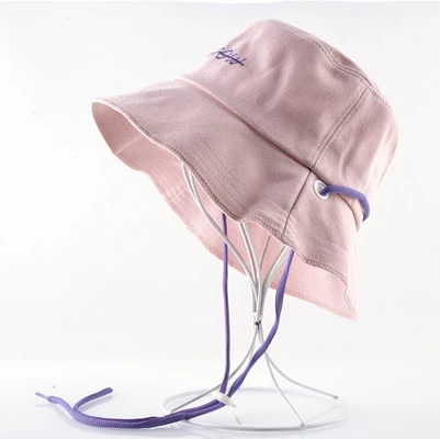 Pink TQMSMY сплошной цвет Кепка с покрывалом для мужчин и женщин хлопок летняя широкая шляпа солнцезащитный козырек шляпа складная Повседневная пляжная кепка TMP70 - Цвет: Pink