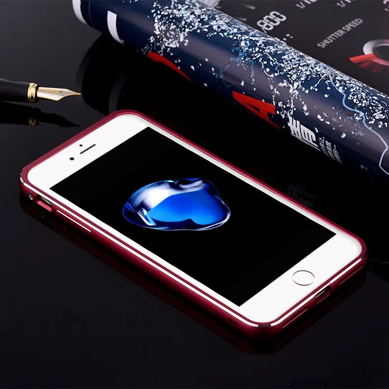 Роскошный Премиум алюминиевый металлический чехол для телефона s для iPhone 7 8/Plus,, твердость 9 H, закаленное стекло, задняя крышка, чехол, аксессуары