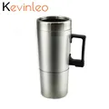 Auto Wasserkocher 12 V 24 V 1L 70 W Edelstahl PortableTravel Heizung Becher Motor Heißer Wasser Für Auto|Elektroschloss|Haushaltsgeräte -