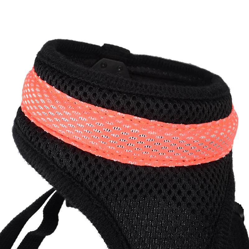 Nylon LED Dog Harness Pet Cat Dog Collar Harness Vest High Quality Safety Night Light Up Dog Harness For Small Big Large Dogs (8)