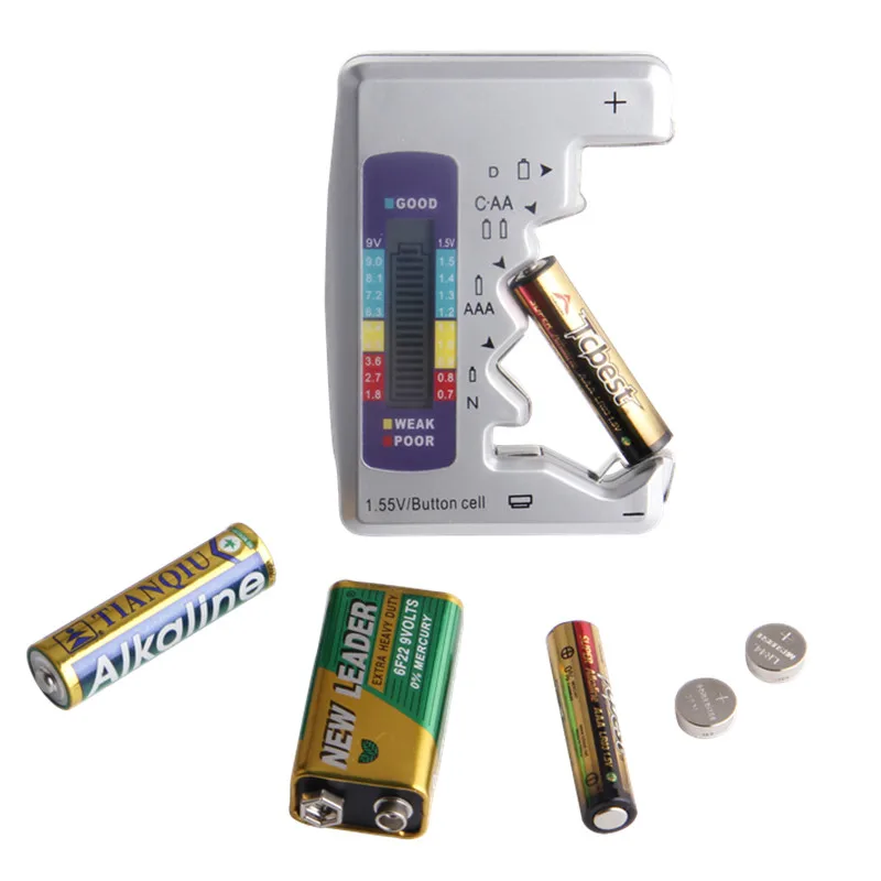 Universal Digital Battery Tester Battery Capacity Tester For AA/AAA/1