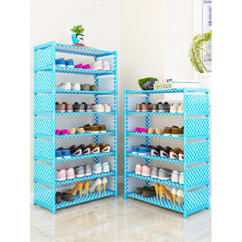 Multi-layer Shoe Rack Household Economic Dustproof Shoe Cabinet Space saving Doorway Shoe Rack Storage Cabinet Furniture